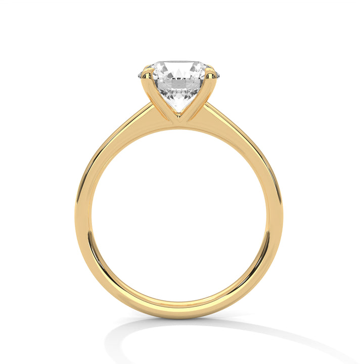 Classic Four-Prong Solitaire Ring