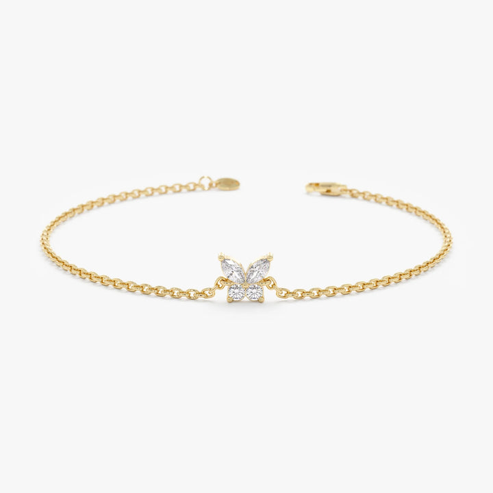 Butterfly Diamond Bracelet